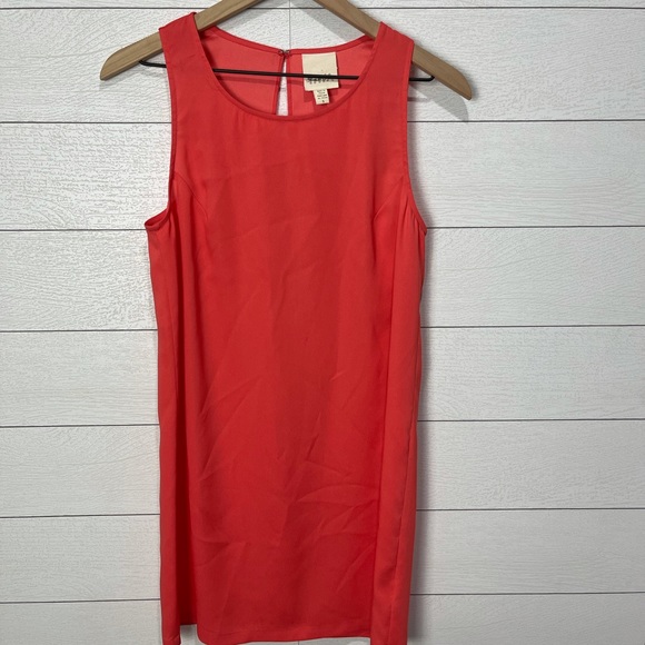 Nom De Plume Coral Sleeveless Dress Size Small - Picture 4 of 12